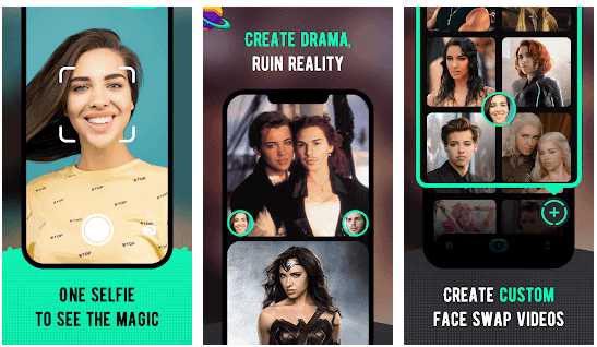 create custom face swap videos and pics
